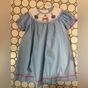 Three Sisters smocked Cinderella dress size 3t